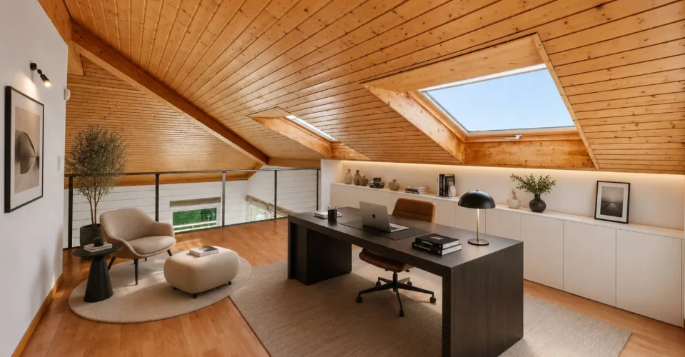 Duplex de standing de 7.5 pièces offrant une vue sur le Léman et les Alpes