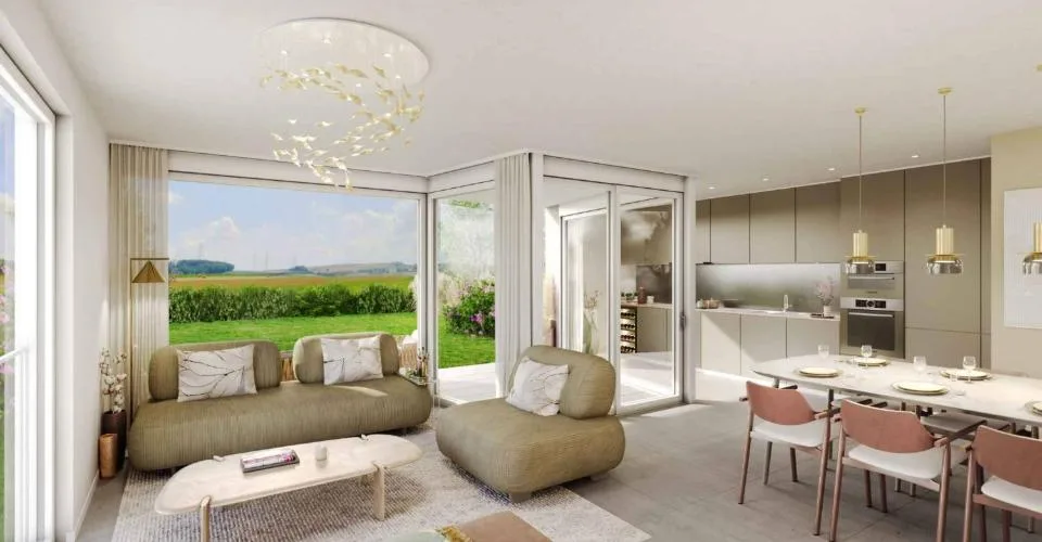 CORÇALIA – Villa jumelle neuve à Corcelles-près-Payerne