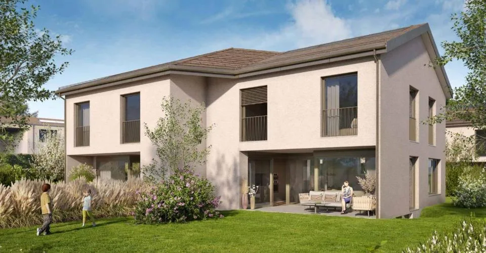 CORÇALIA – Villa jumelle neuve à Corcelles-près-Payerne