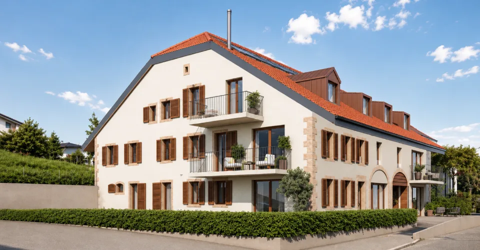 Magnifique attique spacieux et neuf (lot 5) – Foto 4 von 14