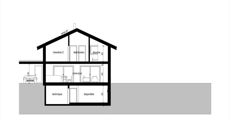 Magnifique villa d'architecte sur plans
