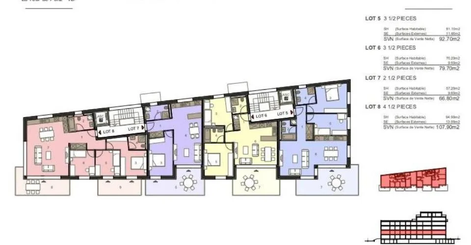 Appartement 3.5 pièces à La Tour-de-Peilz