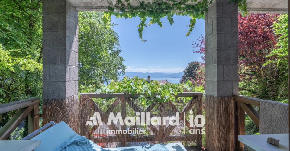 Villa d'architecte - Vue panoramique sur le lac !