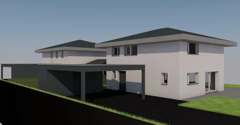 Magnifique villa d'architecte sur plans