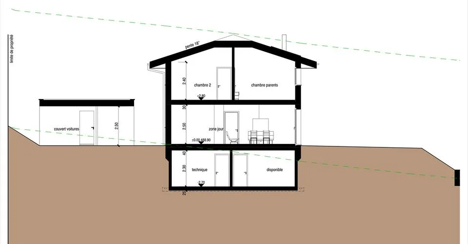 Magnifique villa d'architecte sur plans