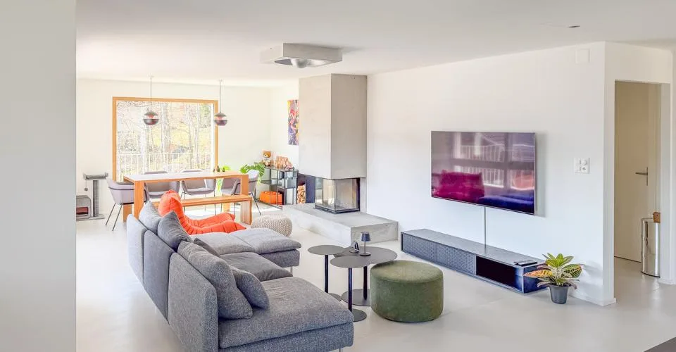Splendide maison rénovée de 2 logements Vue dominante
