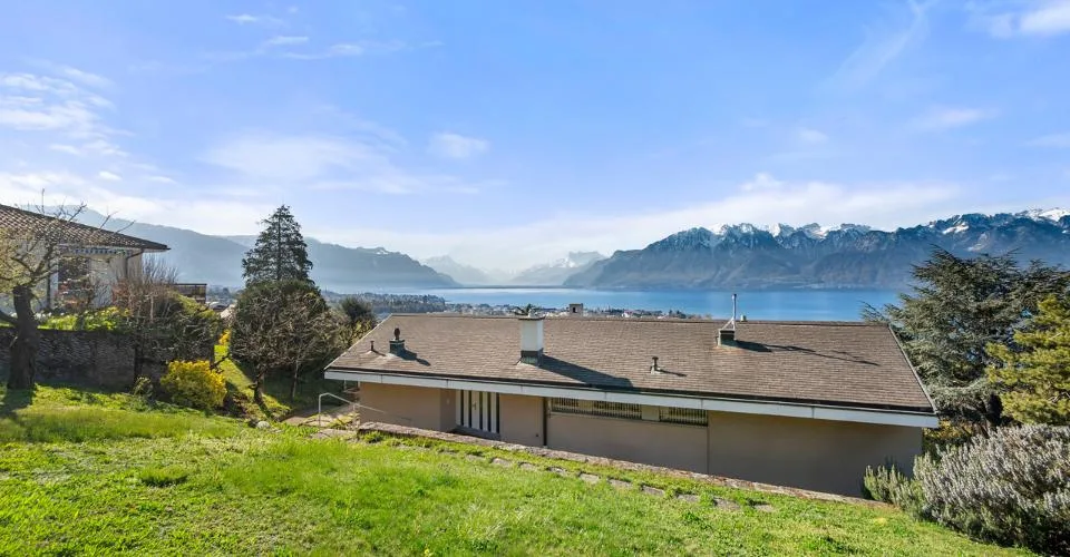 Villa unique avec vue lac panoramique