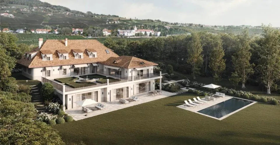 Projet, propriété pieds dans l'eau à rénover, région Rolle. – photo 4 sur 6