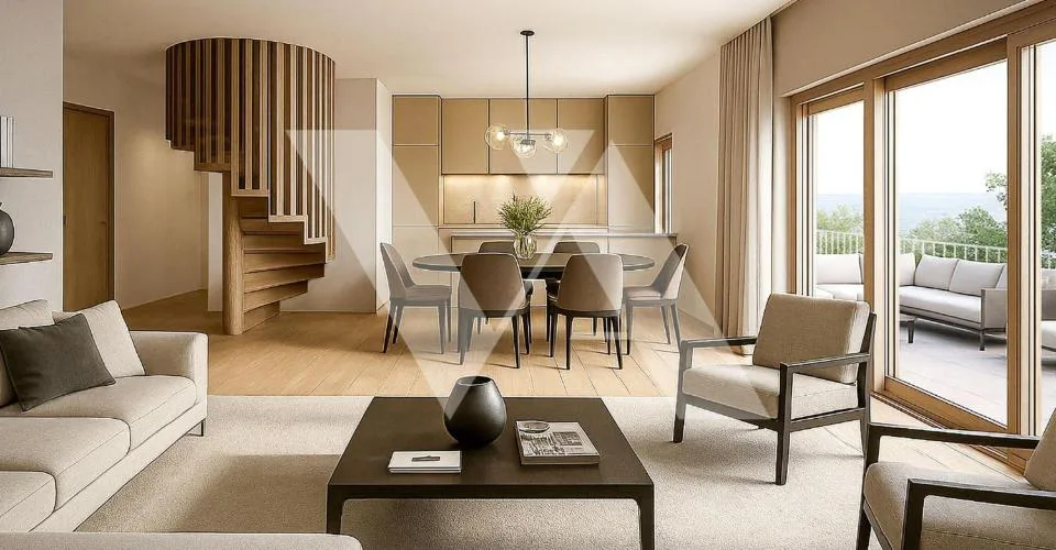 A vendre en construction - Bel appartement en duplex