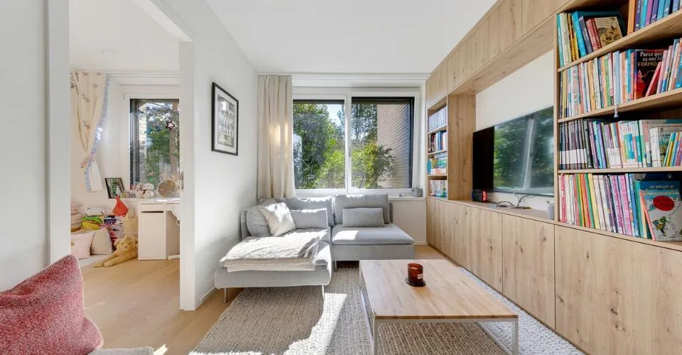 Appartement 7.5p de standing avec jardin & proche des rives