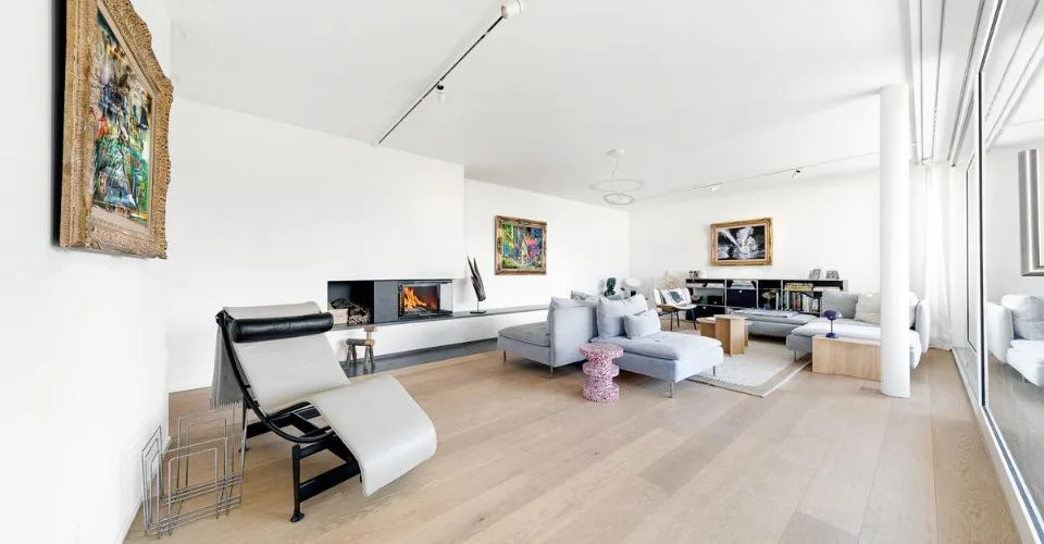 Appartement 7.5p de standing avec jardin & proche des rives