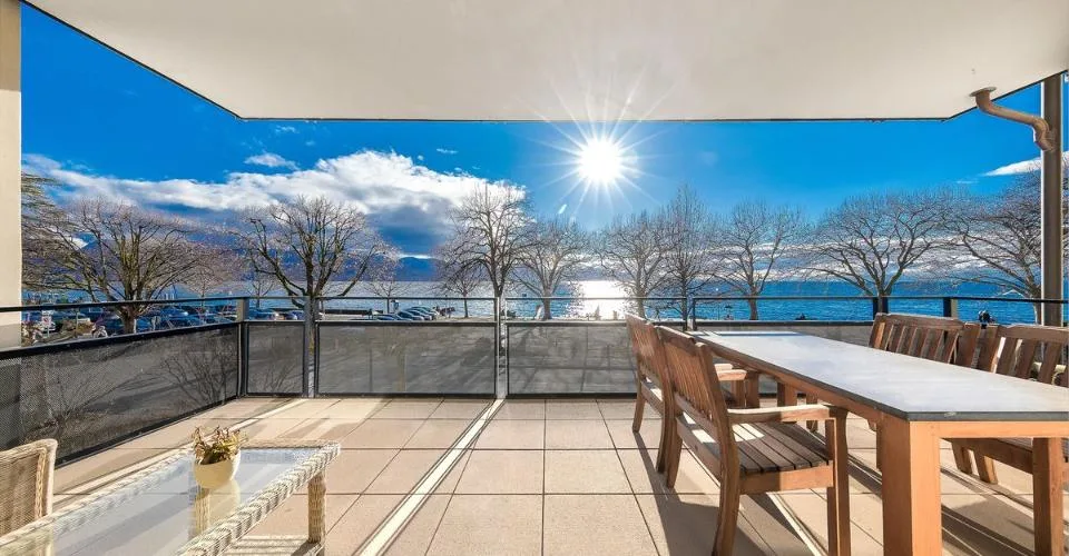 Appartement de prestige face au lac au coeur de Lutry – photo 2 sur 6
