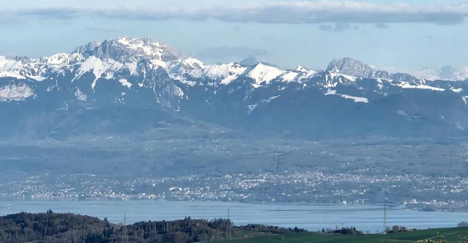 Villa individuelle avec superbe vue lac et Alpes