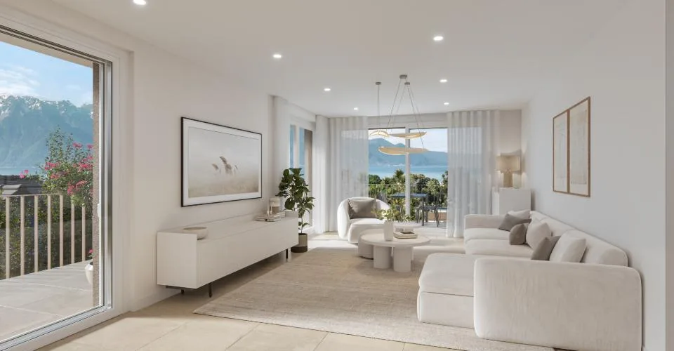 Appartement neuf en attique avec grand balcon, confort et lumière