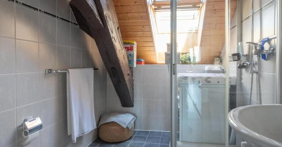 Appartement en attique avec vue lac et vignes