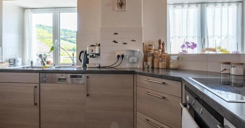 Appartement en attique avec vue lac et vignes
