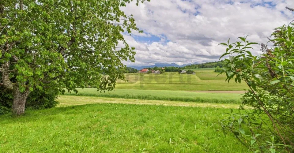 Grande maison individuelle avec appartement indépendant, jardin et vue dégagée