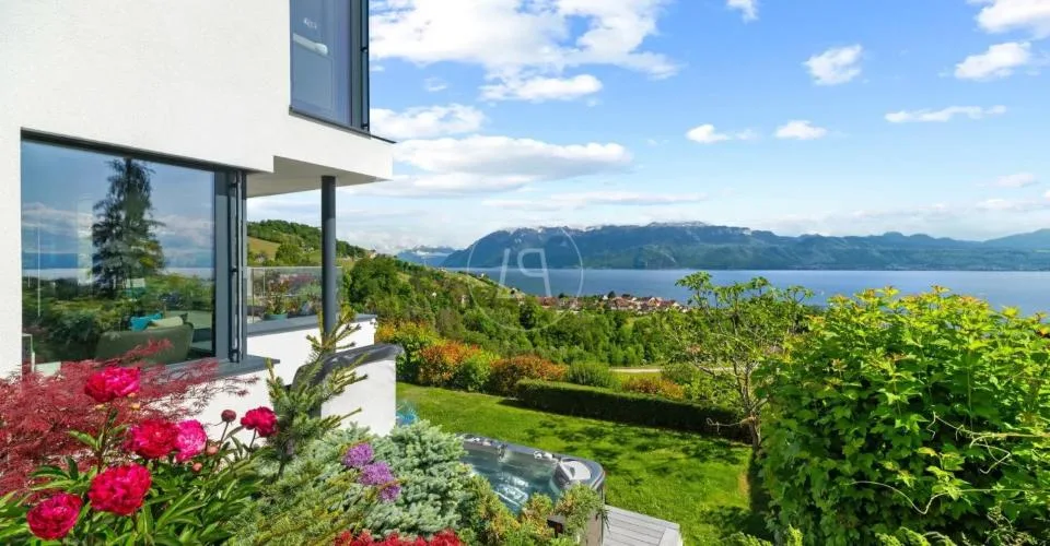 Belle propriété moderne avec vue panoramique à Lutry – photo 3 sur 13