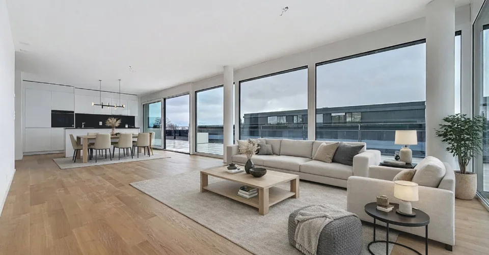 Attique neuf de 4.5 pièces avec rooftop terrasse