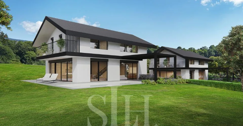 2 Villas contemporaine vue panoramique.