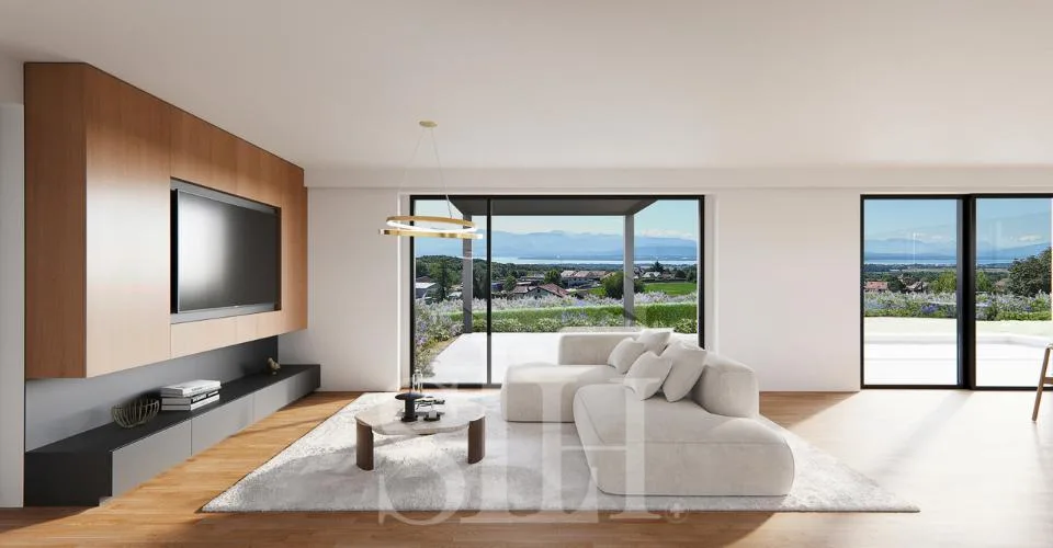 2 Villas contemporaine vue panoramique.