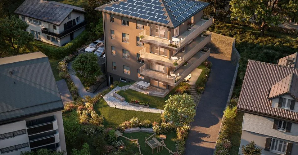 Appartement neuf avec grand balcon ensoleillé
