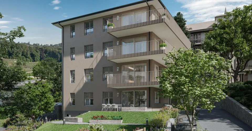 Appartement neuf avec grand balcon ensoleillé
