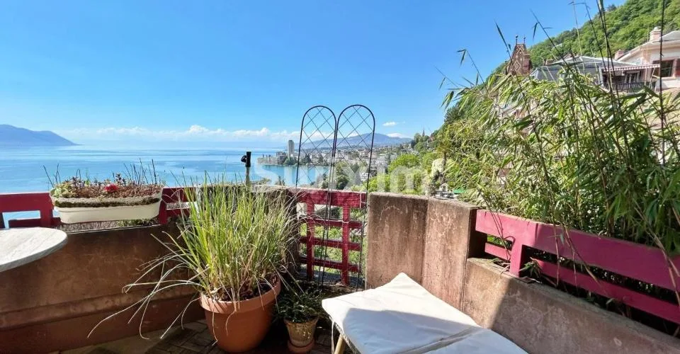 Une vue panoramique sur le Lac ! Attique à moins de 3 minutes des comm