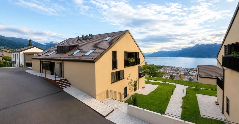 CHARDONNE – MAGNIFIQUE APPARTEMENT 4.5 PIÈCES AVEC VUE SUR LE LAC LÉMAN
