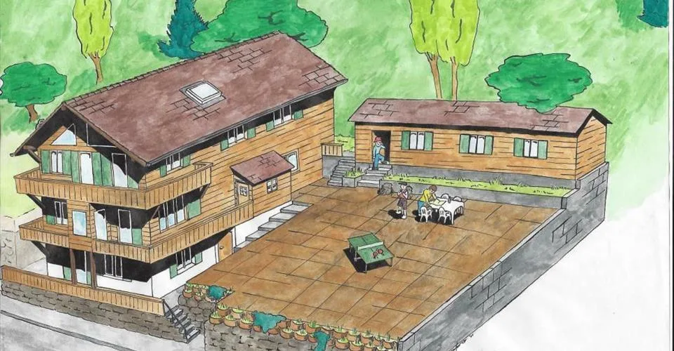 Du propriétaire : Ancien Chalet locatif à transformer à Arveyes - Villars-sur-Ollon pouvant atteindre 6 appartements