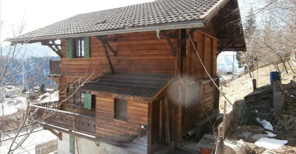 Du propriétaire : Ancien Chalet locatif à transformer à Arveyes - Villars-sur-Ollon pouvant atteindre 6 appartements