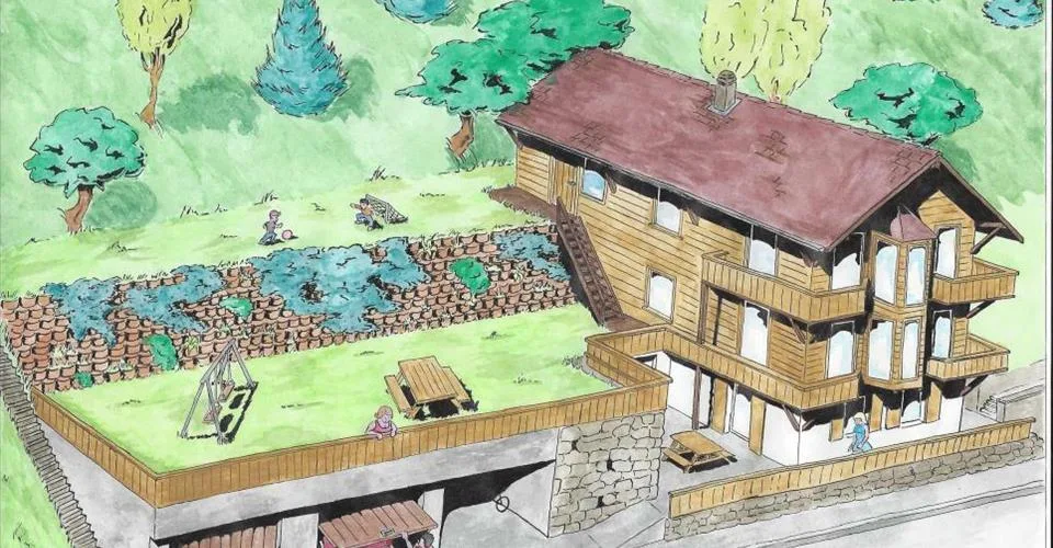 Du propriétaire : Ancien Chalet locatif à transformer à Arveyes - Villars-sur-Ollon pouvant atteindre 6 appartements