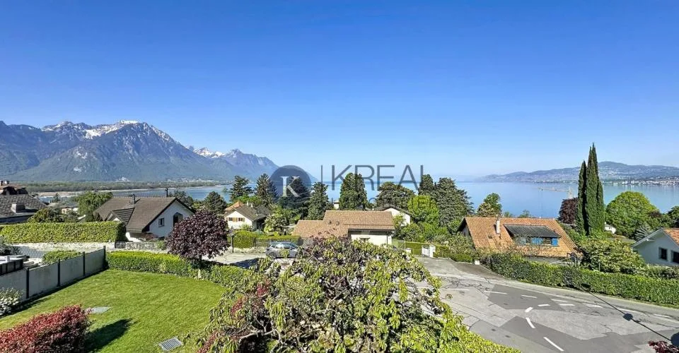 Cadre idéal à Villeneuve ? Superbe villa de 6.5 Pièces avec vue sur le lac