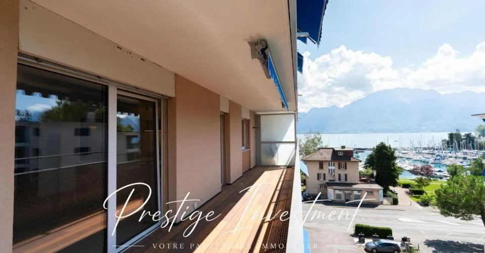 APPARTEMENT DE 3.5 PCS AU PIED DU LAC LÉMAN - MONTREUX