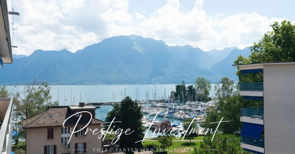 APPARTEMENT DE 3.5 PCS AU PIED DU LAC LÉMAN - MONTREUX