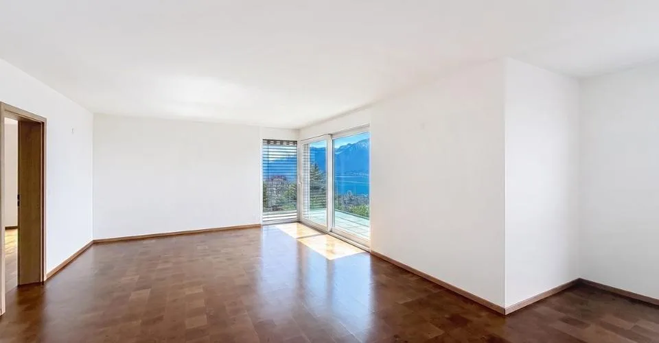 Montreux - Élégant 5.5 pièces avec vue lac, terrasse et espace bien-être