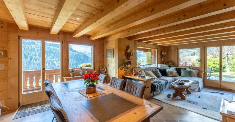 Les Granges - Chalet familial avec vue magnifique – photo 2 sur 13