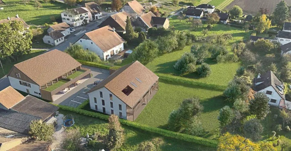 Appartement de 3.5 pièces avec balcon et vue sur le Jura