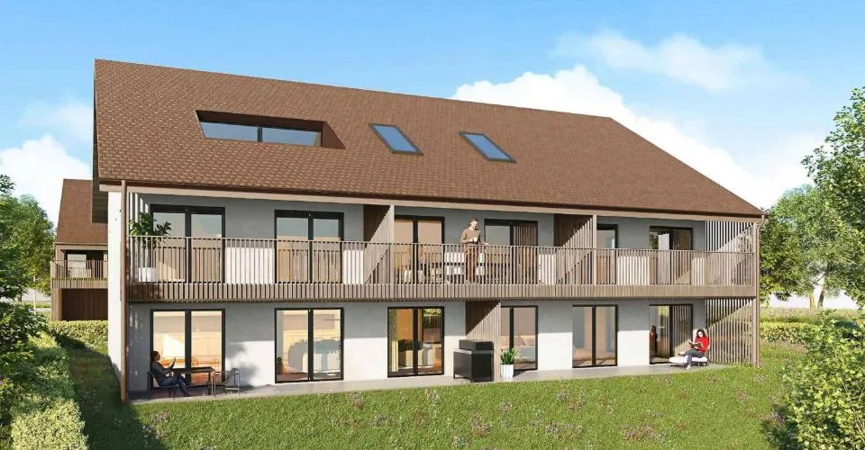 Appartement de 3.5 pièces avec balcon et vue sur le Jura