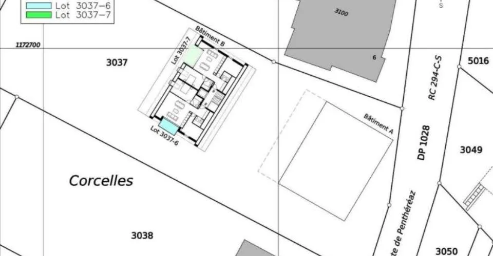 Appartement de 3.5 pièces en attique avec vue sur le Jura