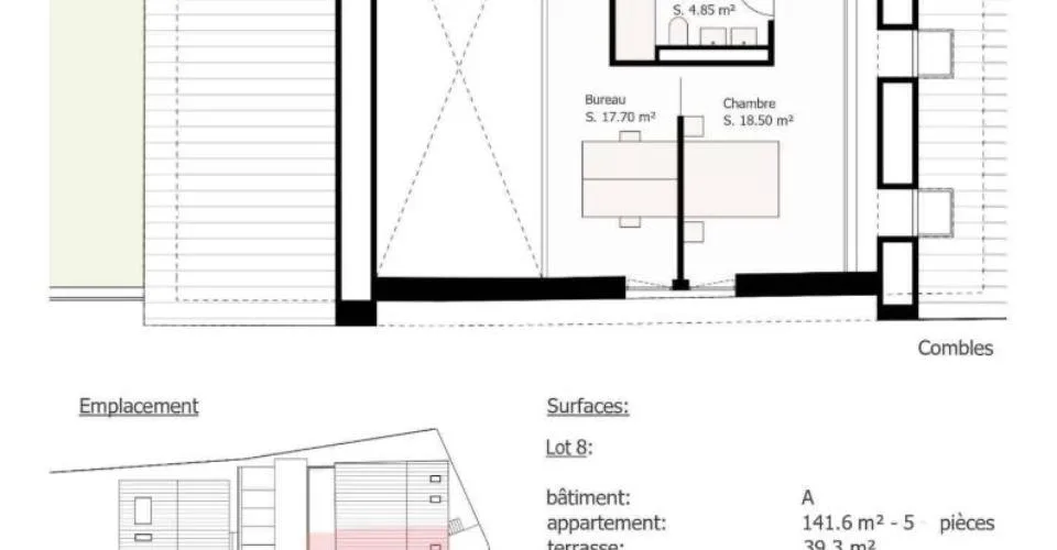 Maison villageoise mitoyenne avec terrasse et jardin