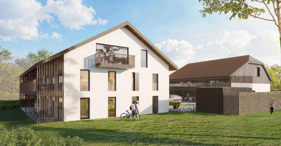 Appartement de 4.5 pièces avec terrasse et grand jardin
