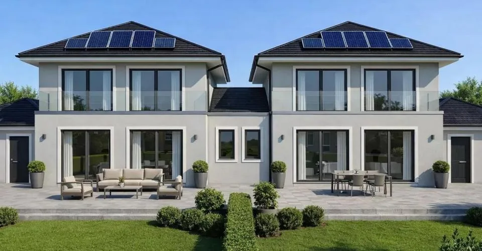 Villa mitoyenne 5.5 pièces - Villa A