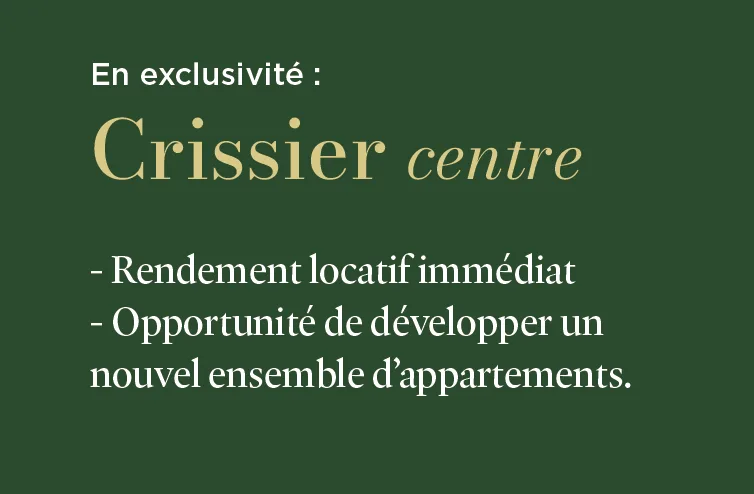 Rendement immédiat avec potentiel de développement
