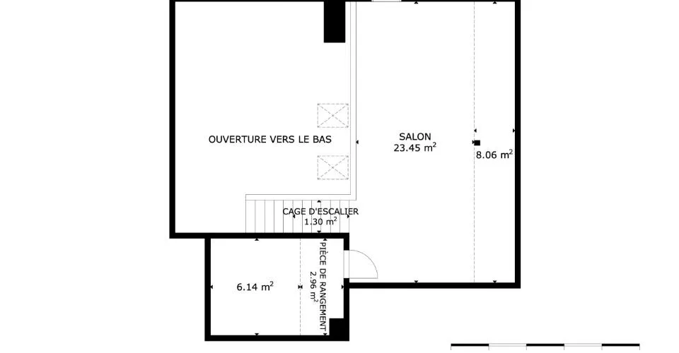 SUPERBE APPARTEMENT LOUE EN DUPLEX
