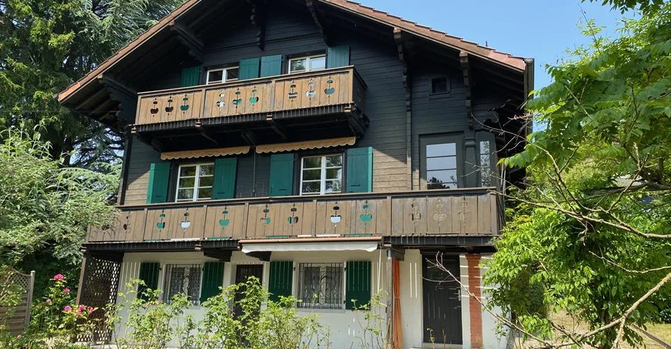 Chalet classé à Lausanne