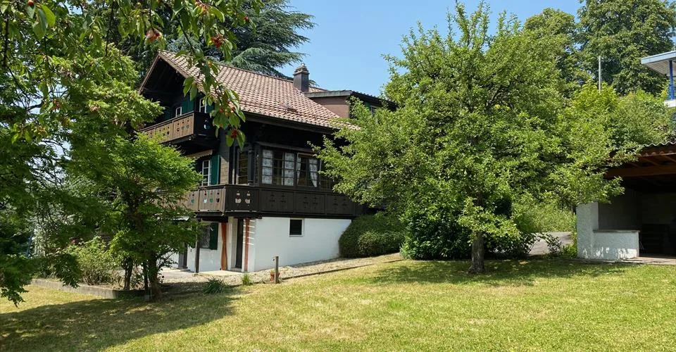 Chalet classé à Lausanne