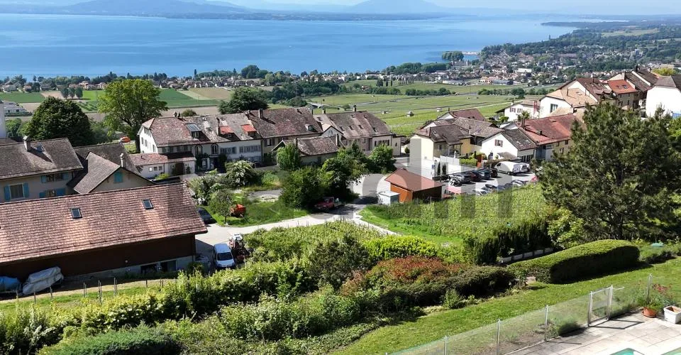 Une propriété prestigieuse dominant le lac Léman