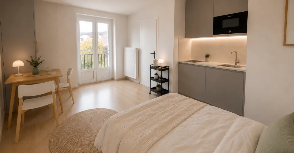 Studio entièrement rénové au coeur de Lausanne