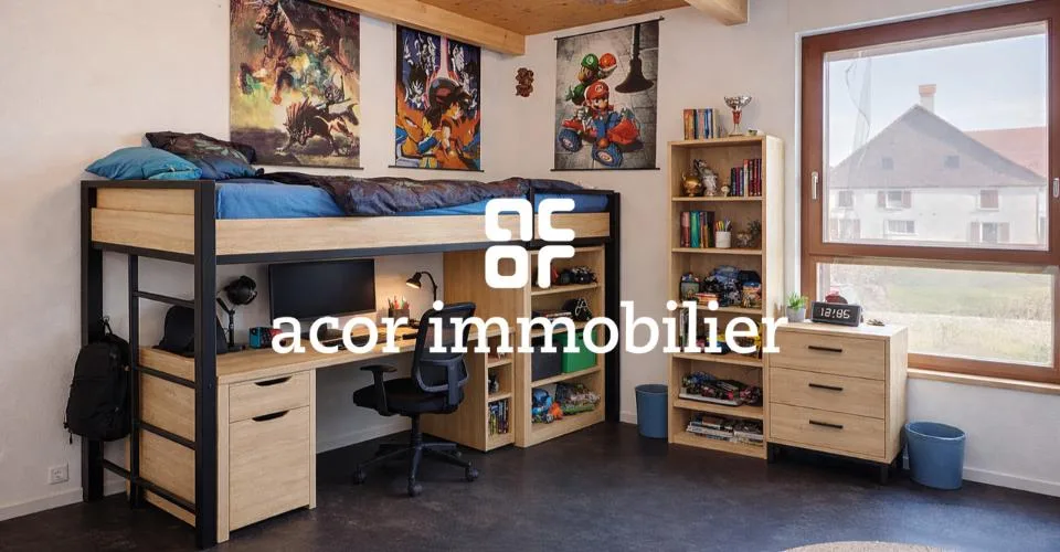 Maison familiale avec jardin, piscine et revenu locatif